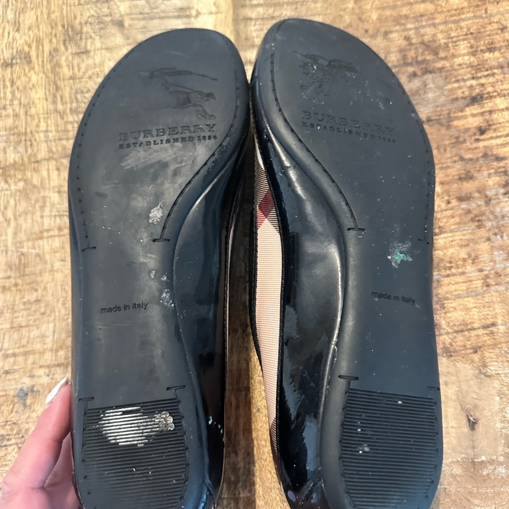 Burberry Print Ballet Flats - Picture 4 of 6